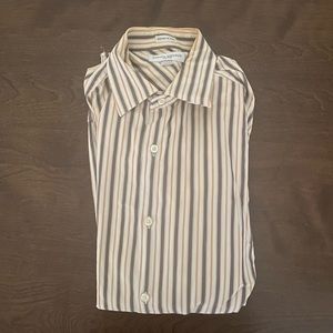 Banana Republic Long Sleeve Striped Button Up Shirt Medium